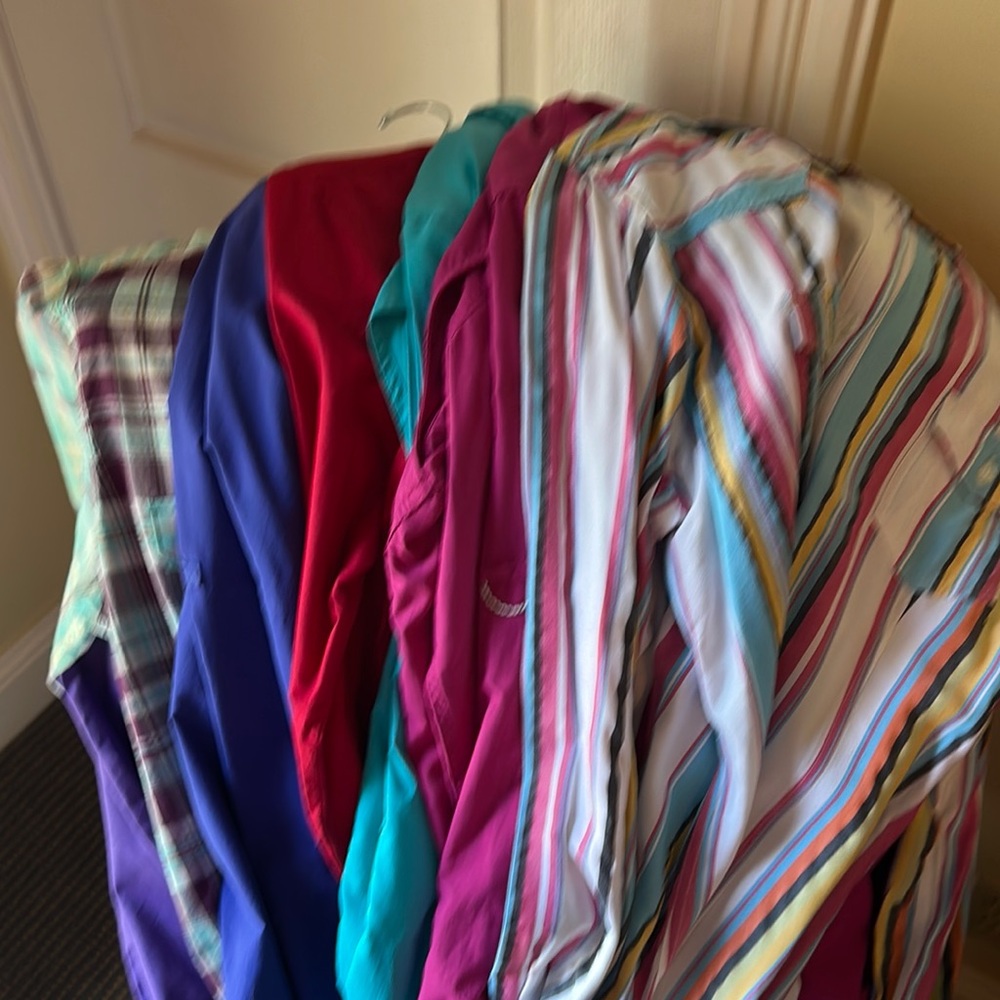 Panhandle Western Multicolor Striped Button-Up Sh… - image 5